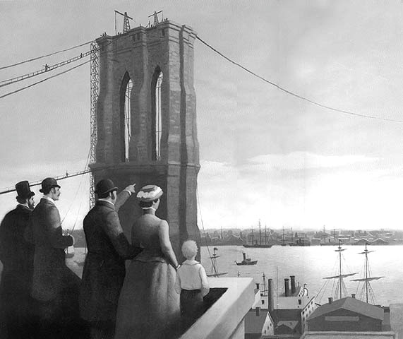 Brooklyn Bridge to Brooklyn Heights image